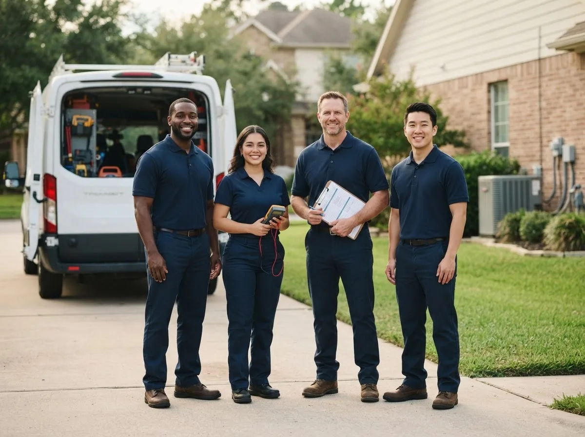 Certified HVAC technician near Lovelady, TX